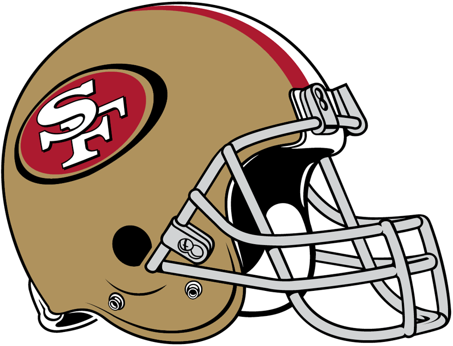 San Francisco 49ers 2009-Pres Helmet Logo iron on paper